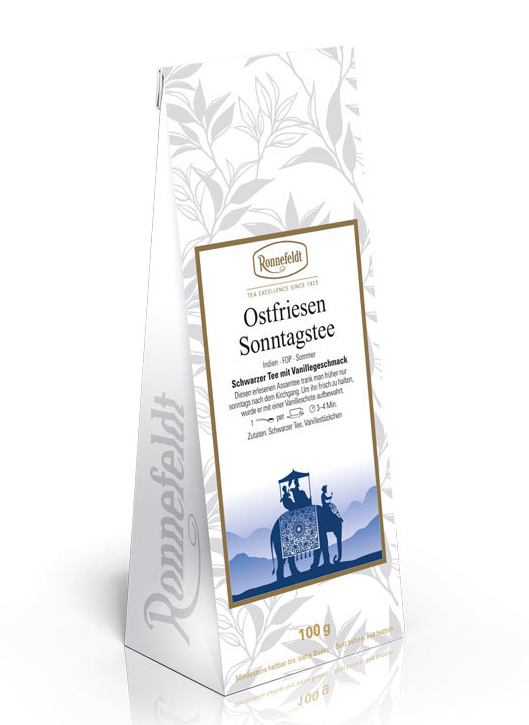 Ronnefeldt Ostfriesen Sonntags Tee Packung